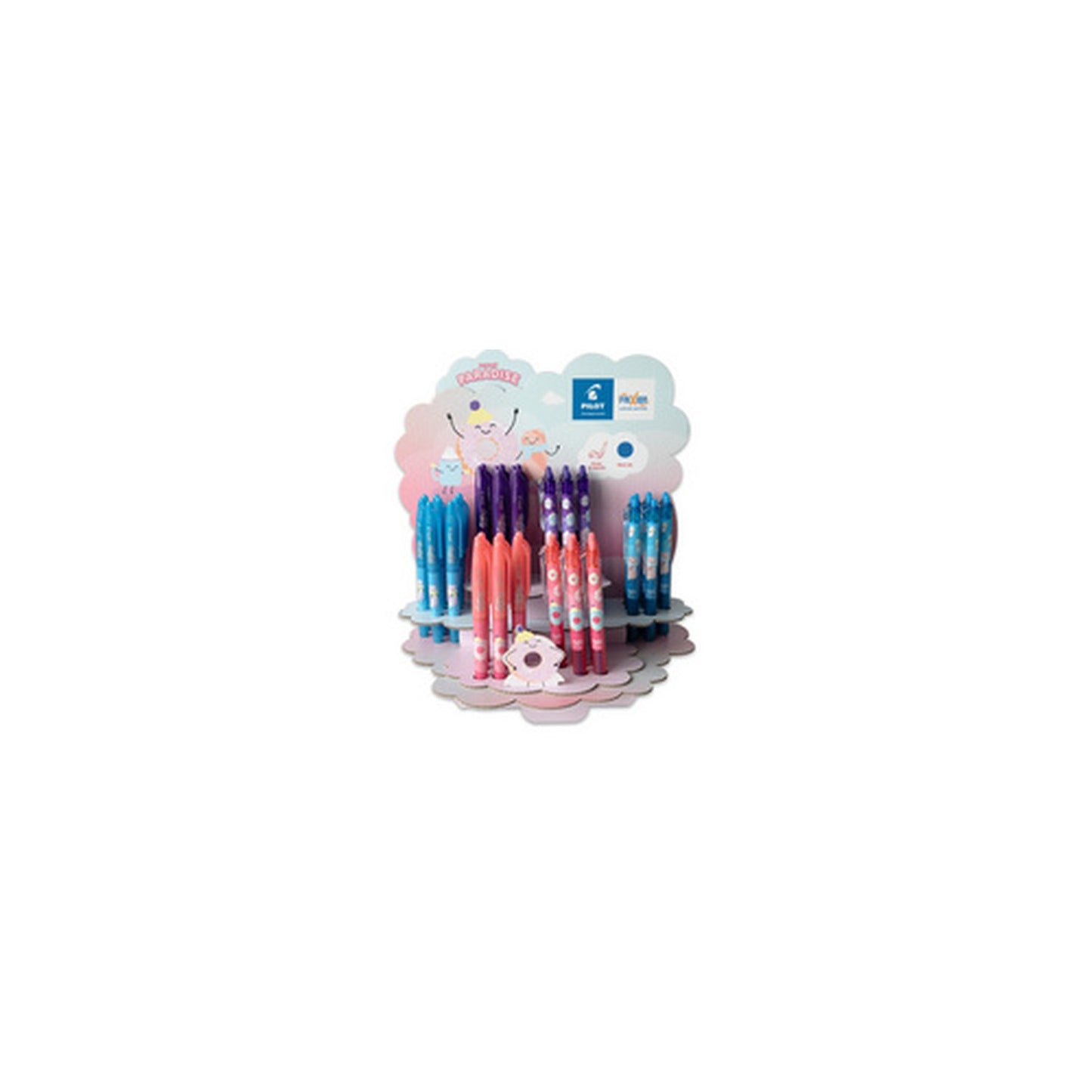 PILOT Stylo roller FRIXION BALL 07 Fancy Winter, présentoir