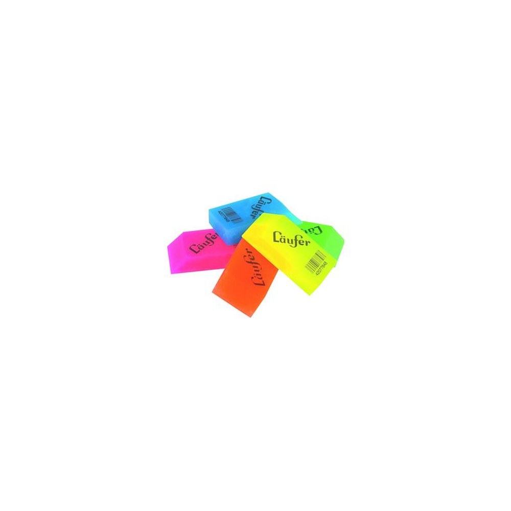 Läufer Gomme en plastique translucide, assorti