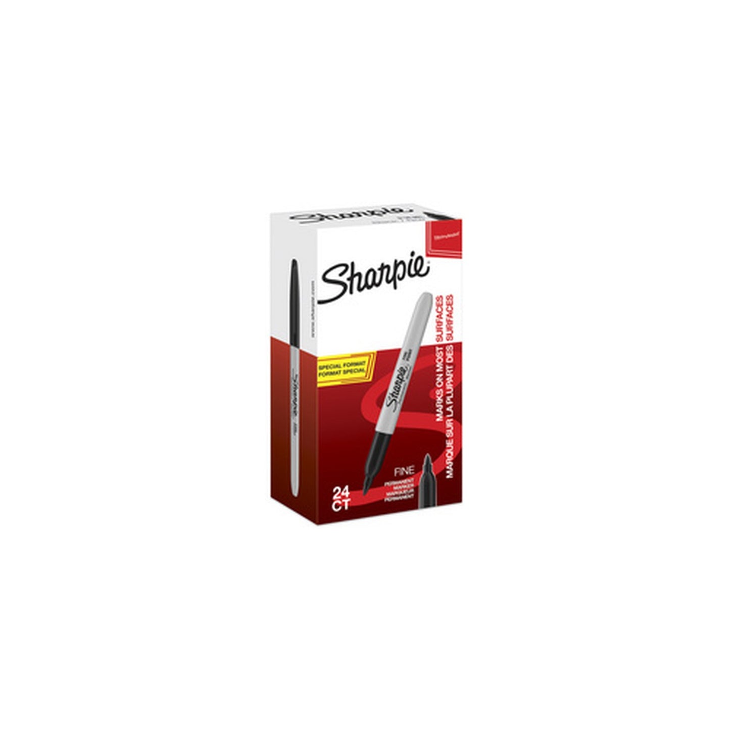 Sharpie Marqueur permanent FINE, Value pack, noir