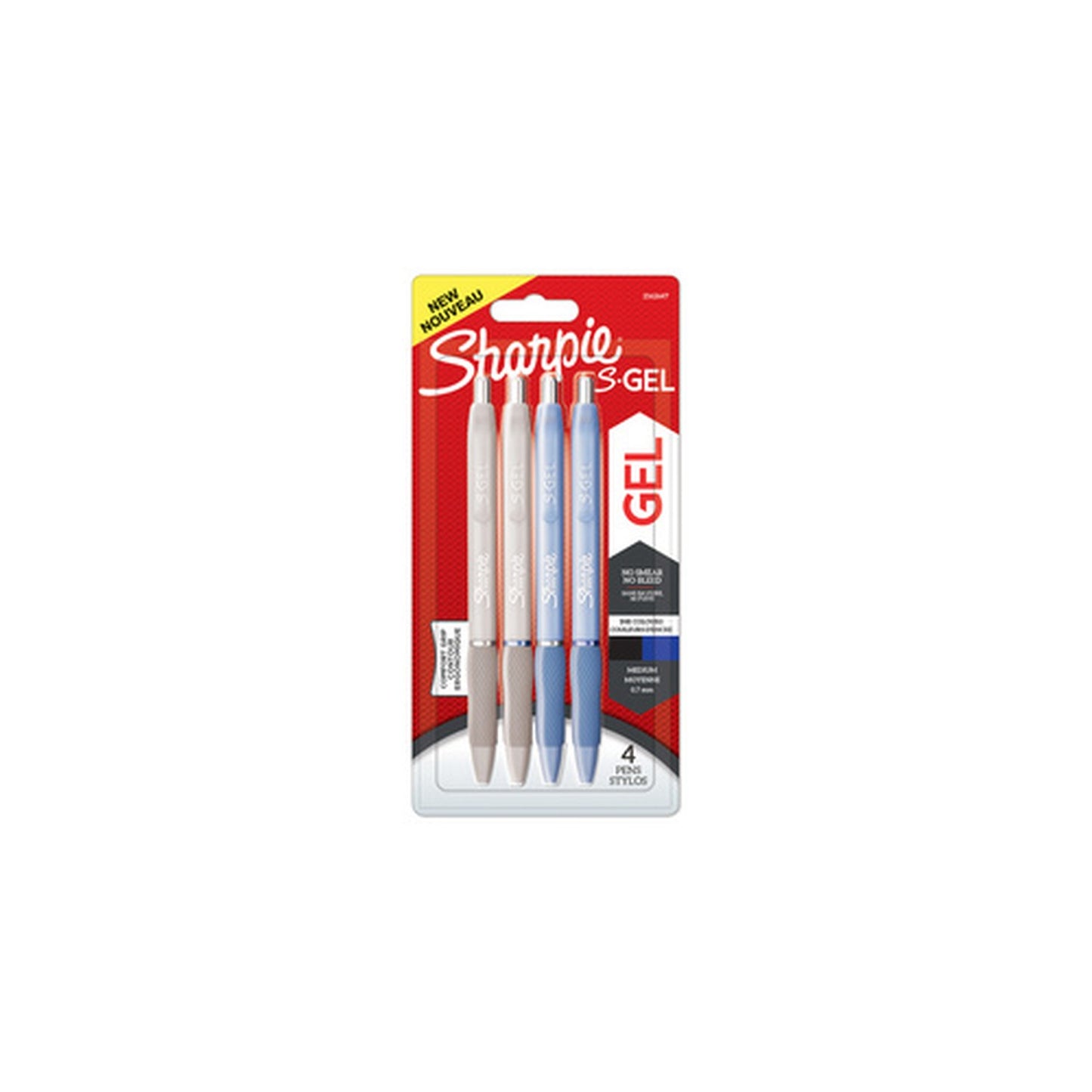 Sharpie Stylo encre gel S-GEL FASHION, 0,7 mm, assorti