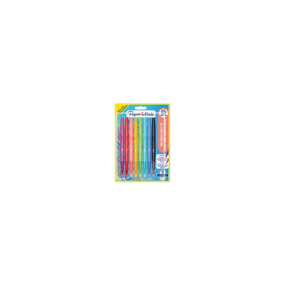 Paper:Mate Feutre double pointe Flair Dual Brush, en blister