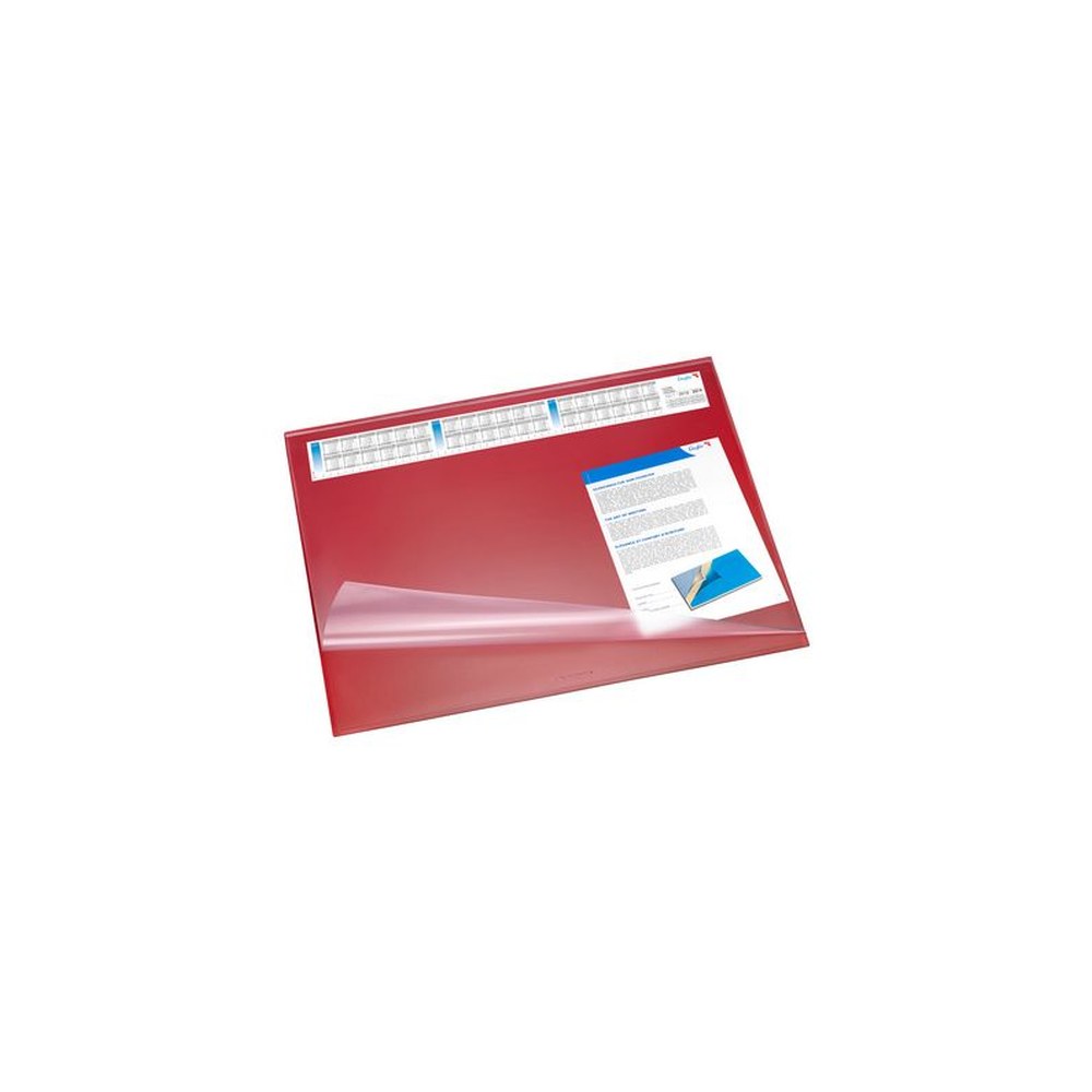 Läufer Sous-main SYNTHOS VSP, 400 x 530 mm, rouge