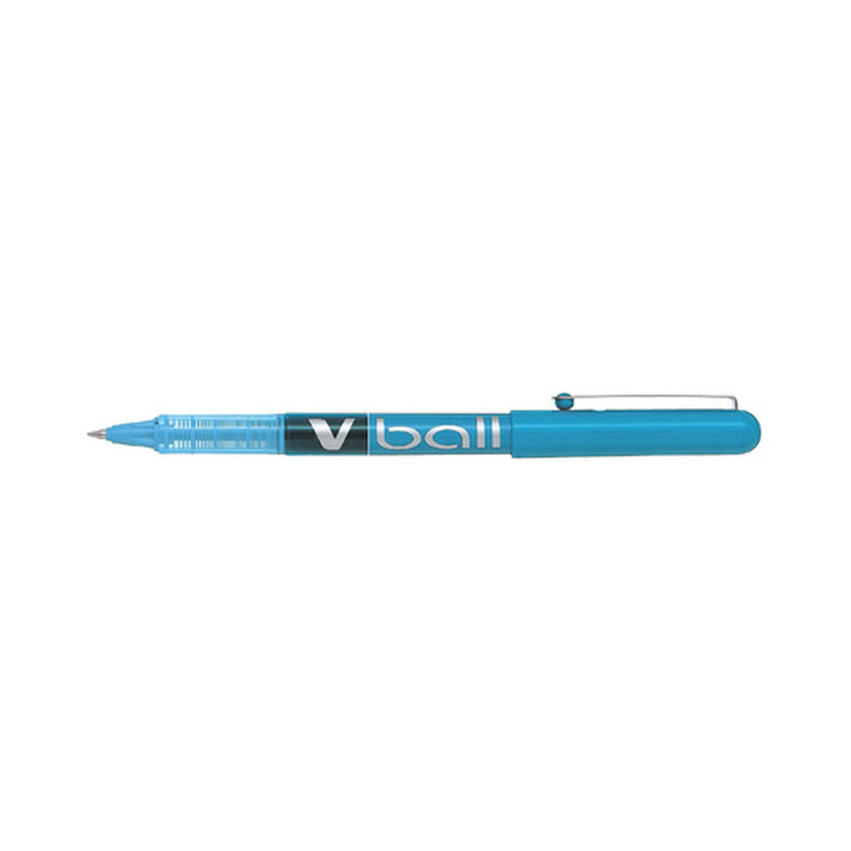 PILOT Stylo roller V Ball VB 5, pointe métal, bleu clair