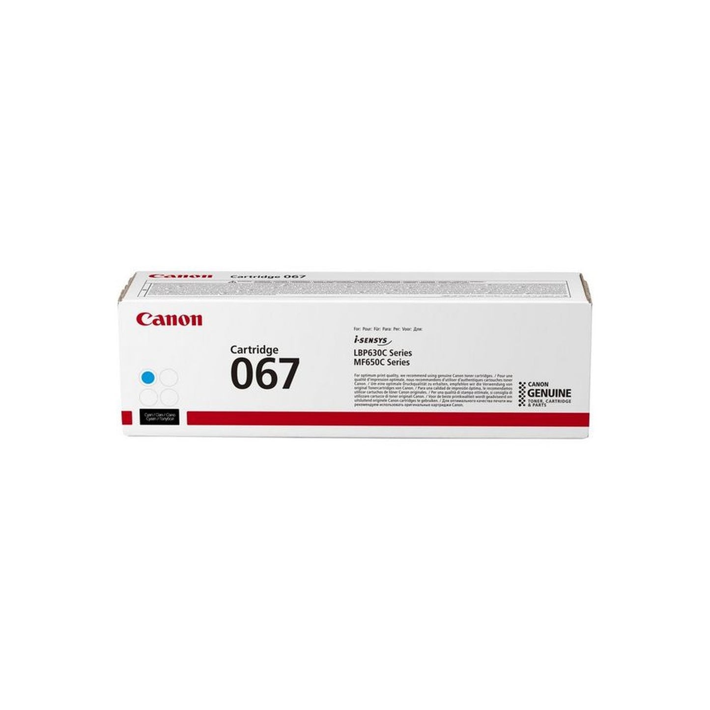 Toner d'origine Canon 5101C002 / 067 - cyan