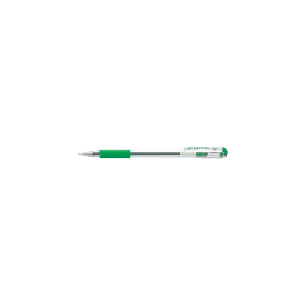 Pentel stylo roller à encre gel Hybrid Gel Grip K116, vert