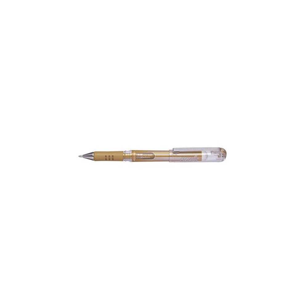 Pentel Stylo roller à encre gel K230M, or