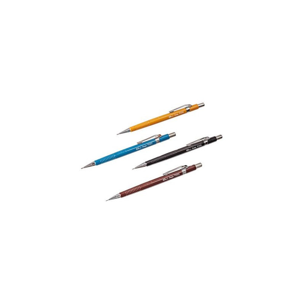 Pentel Porte-mines P 205, diamètre de mines: 0,5 mm, noir