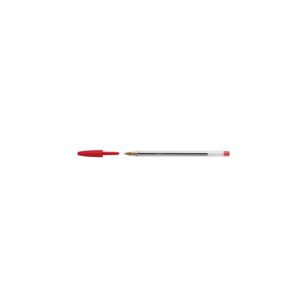 BIC Stylo à bille Cristal Original, rouge