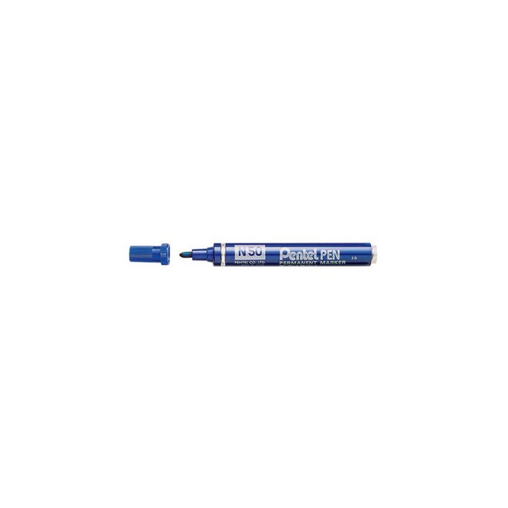 Pentel Marqueur permanent Pente PEN N50, bleu