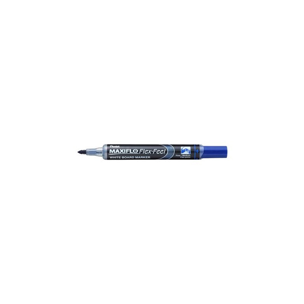 Pentel Marqueur pour tableau blanc MAXIFLO Flex-Feel, bleu