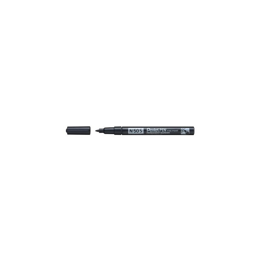 Pentel Marqueur permanent N50S, pointe ogive fine, noir