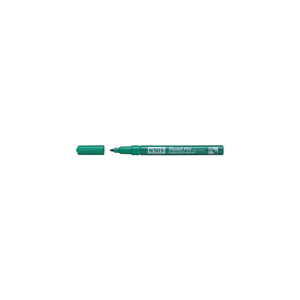 Pentel Marqueur permanent N50S, pointe ogive fine, vert