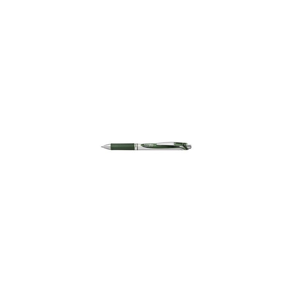 Pentel Stylo roller encre gel Energel BL77, vert olive