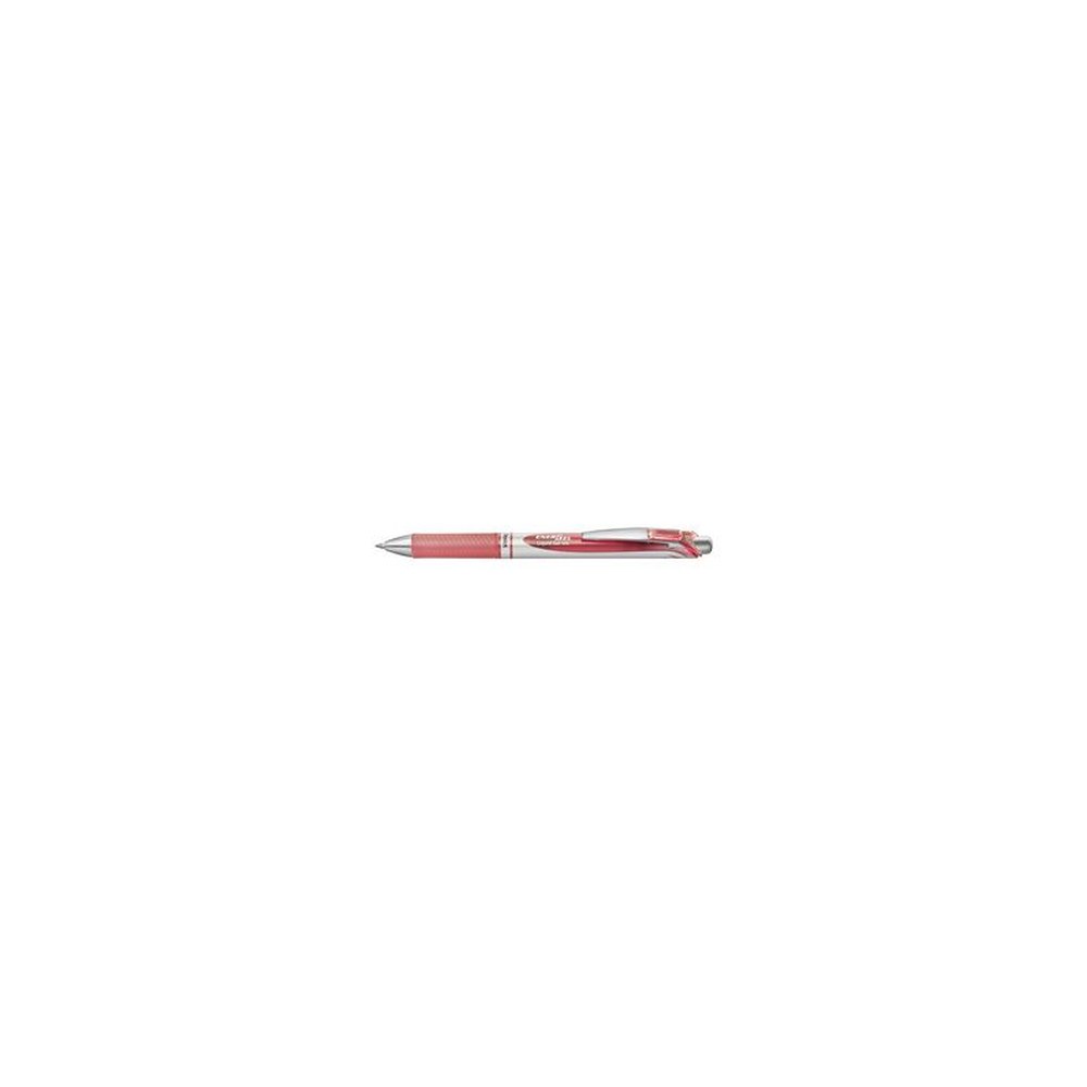 Pentel Stylo roller encre gel Energel BL77, corail