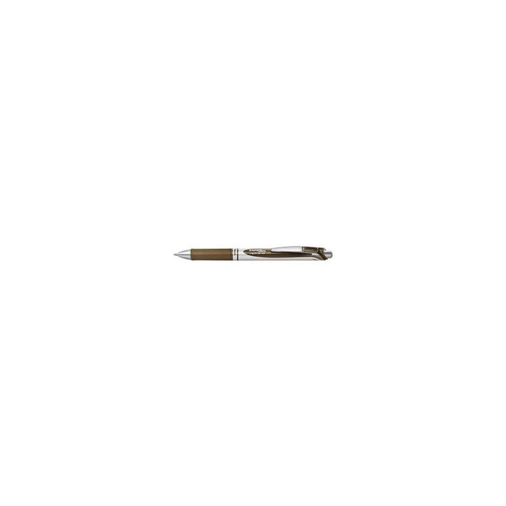 Pentel Stylo roller encre gel Energel BL77, sepia