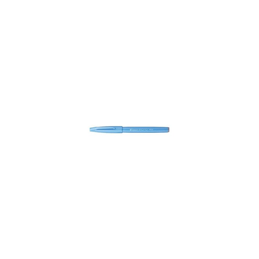 PentelArts Stylo feutre Brush Sign Pen SES 15, bleu clair