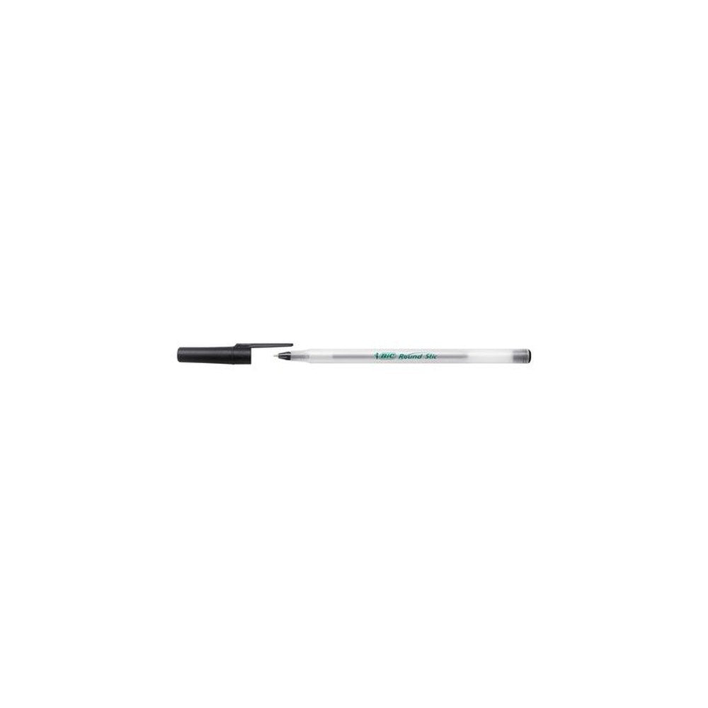 BIC Stylo à bille ECOlutions Round Stic, noir