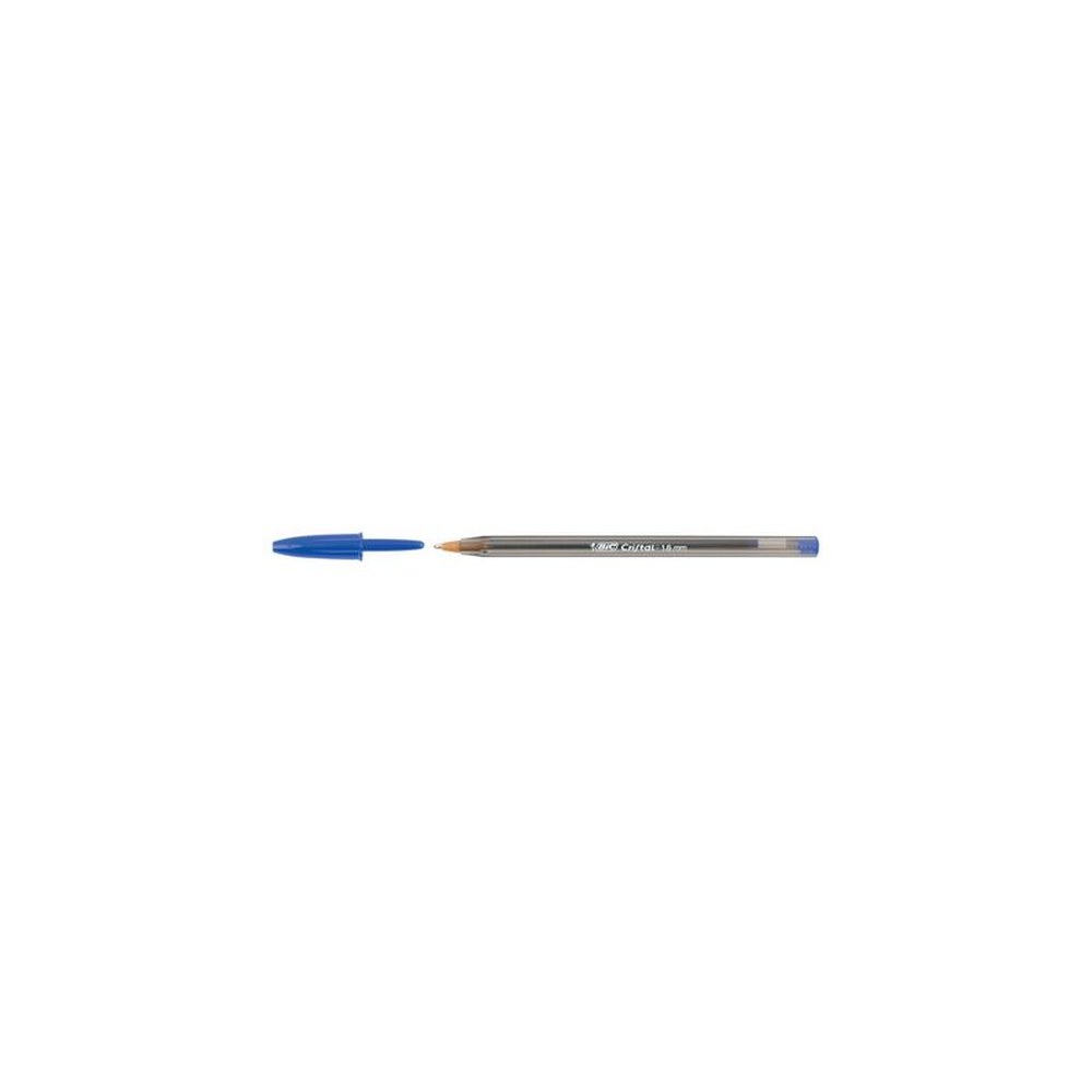 BIC Stylo à bille Cristal Large, bleu