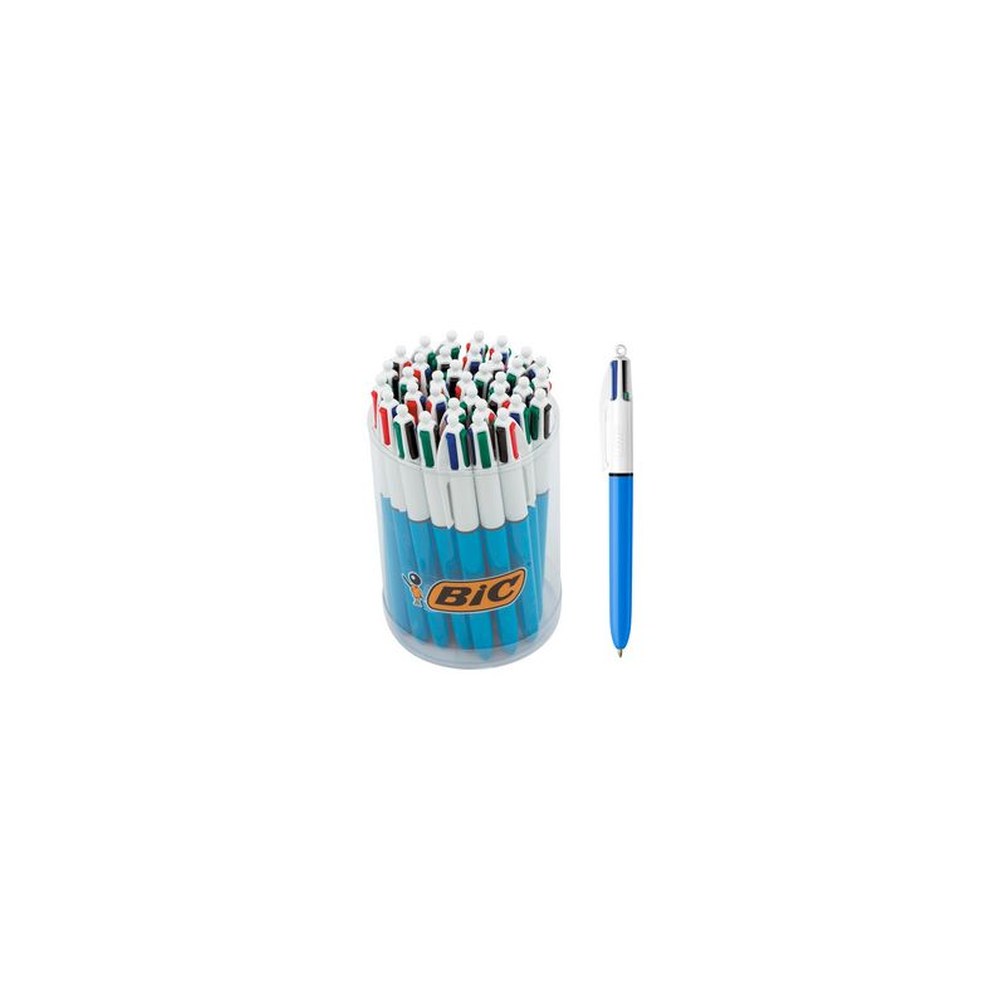 BIC Stylo à bille 4Colours Original, présentoir de comptoir
