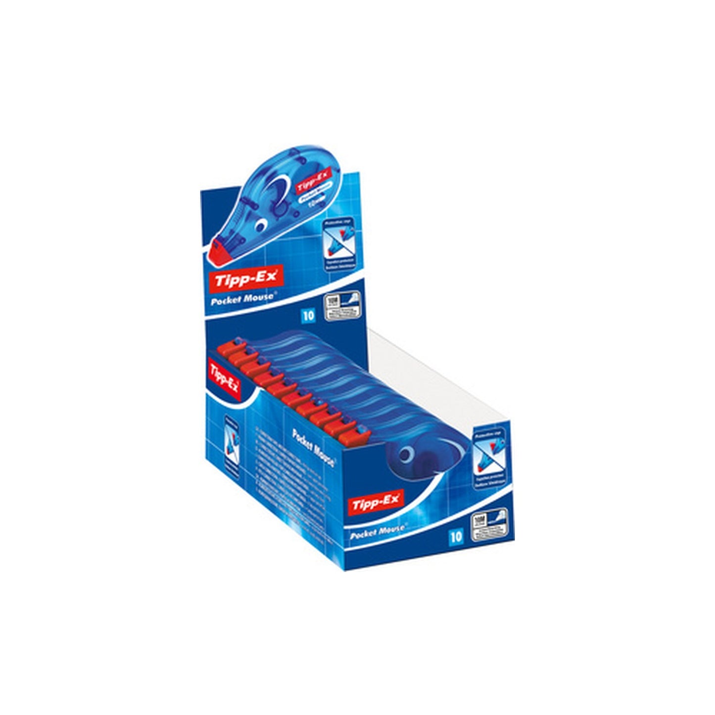 Tipp-Ex Roller correcteur Pocket Mouse, 4,2 mm x 10 m x10