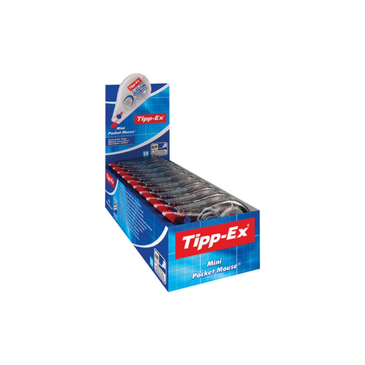 Tipp-Ex Roller correcteur Mini Pocket Mouse, 5 mm x 6 m x10