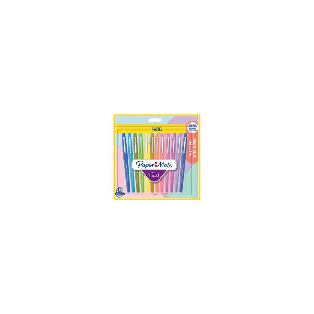 Paper:Mate Stylo feutre Flair PASTELL, blister de 12