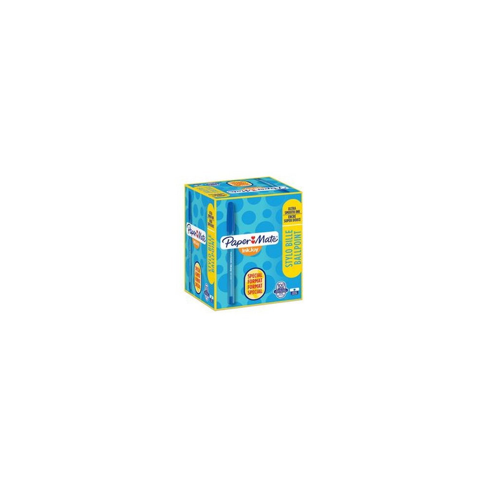 Paper:Mate Stylo à bille InkJoy 100, Value pack, bleu
