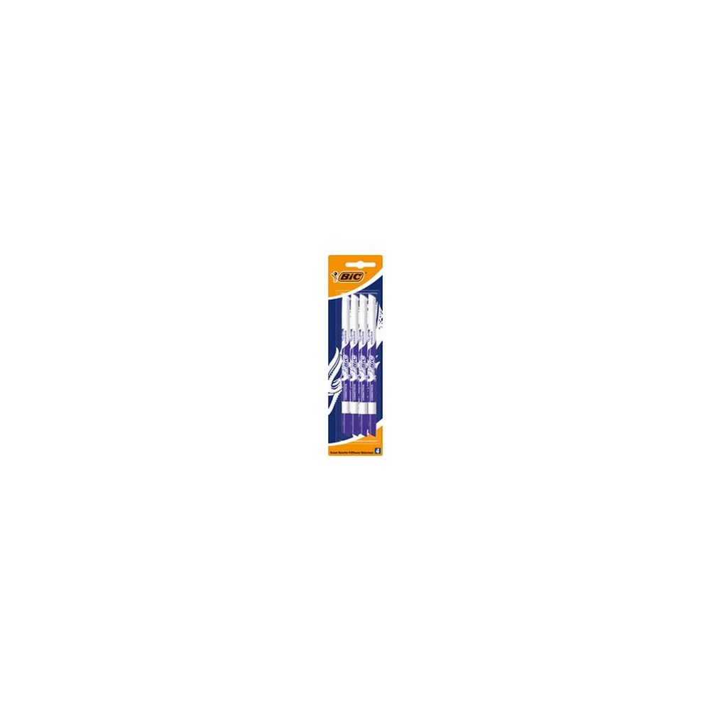 BIC Effaceur, effacer & corriger, avec 2 pointes, pack de 4