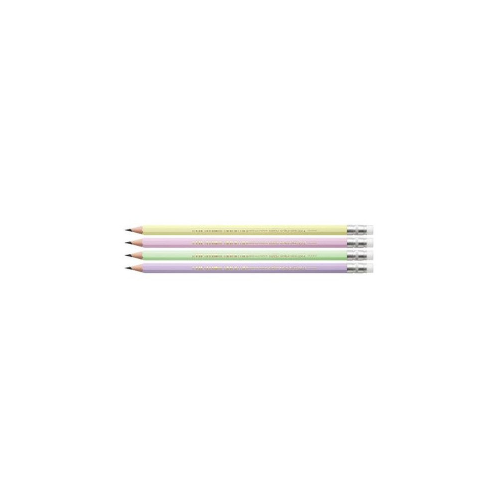 BIC Crayon de papier Evolution PASTEL, HB, assorti x12