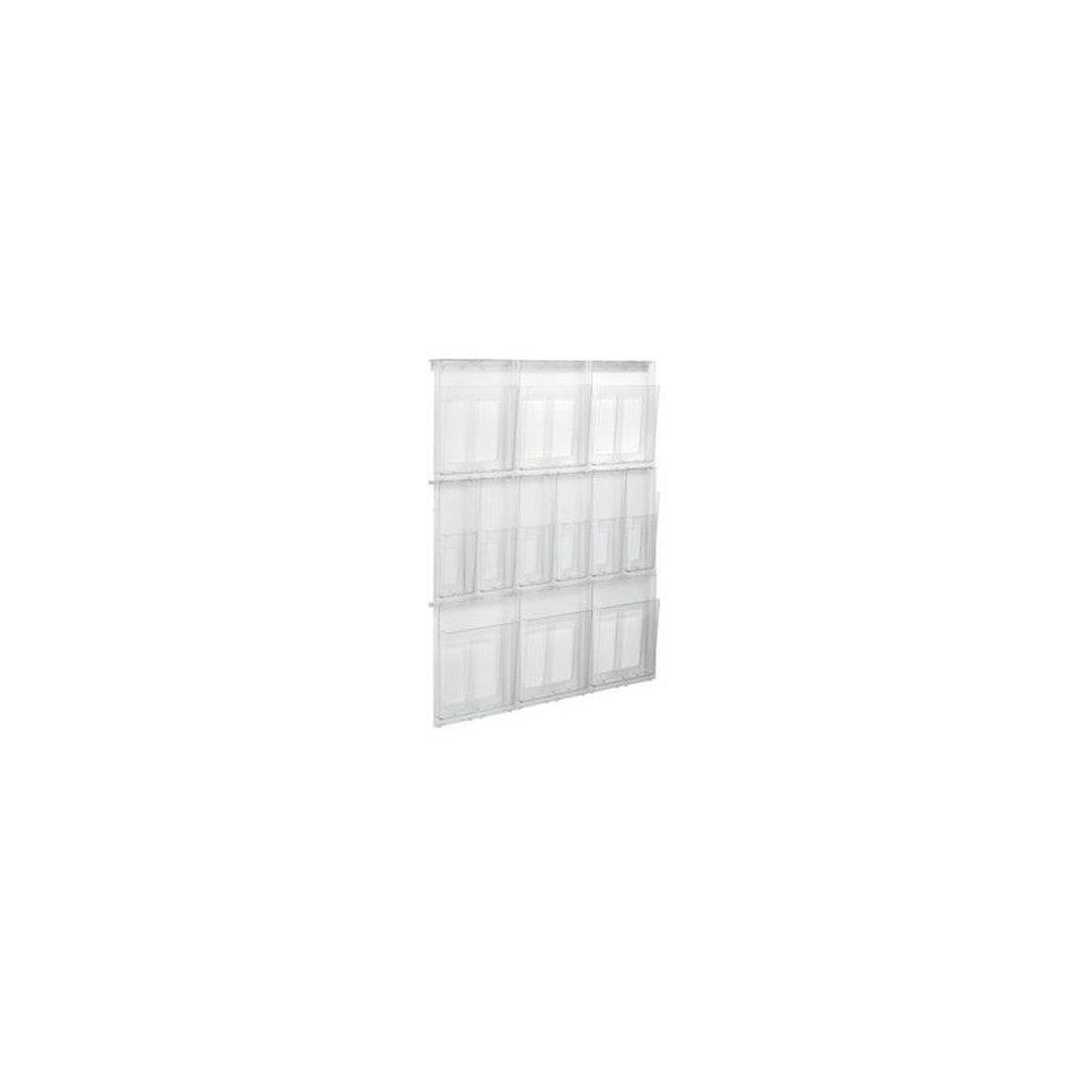 helit Porte-brochures mural "the placativ", transparent