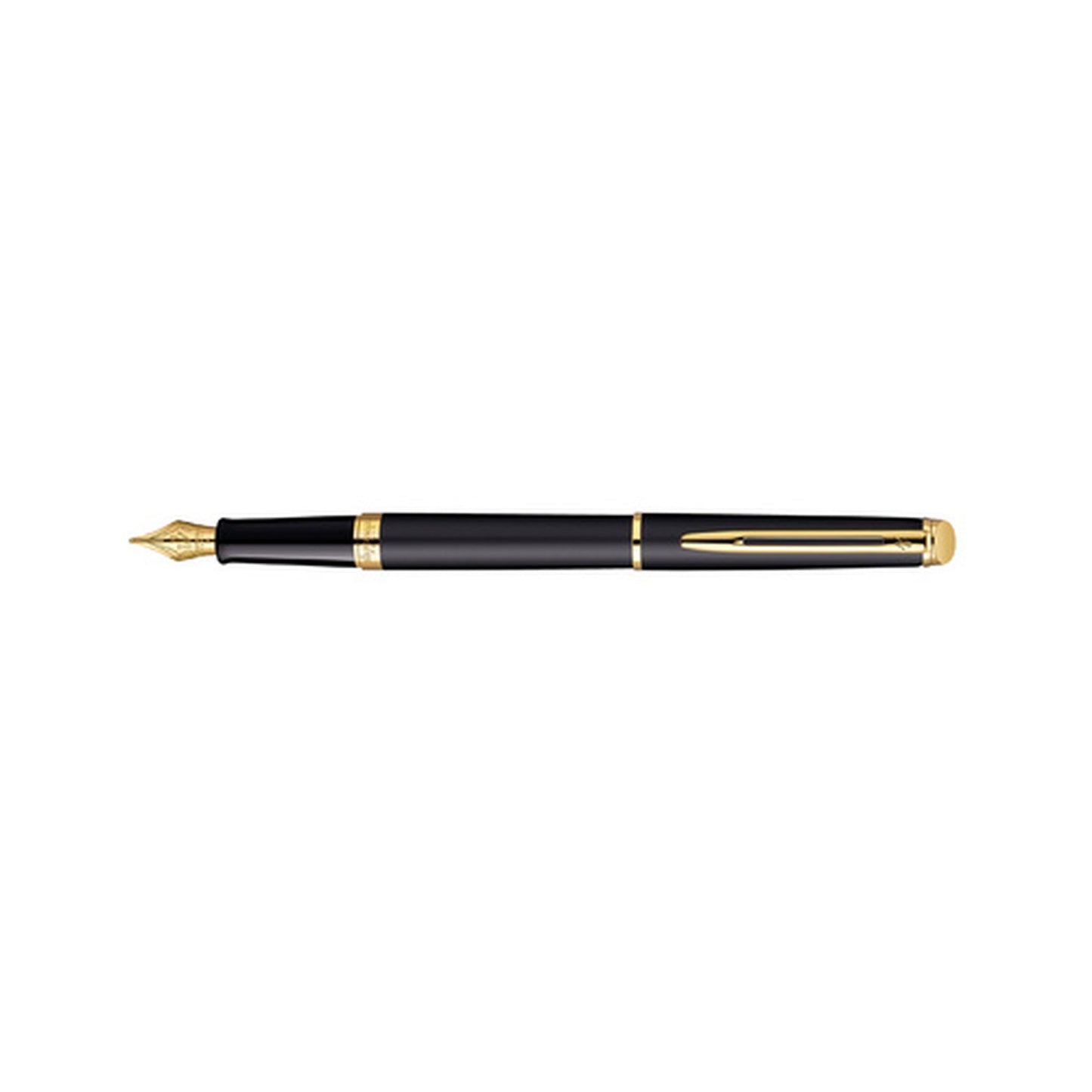 WATERMAN Stylo plume Hémisphère, Mat Noir G.T.