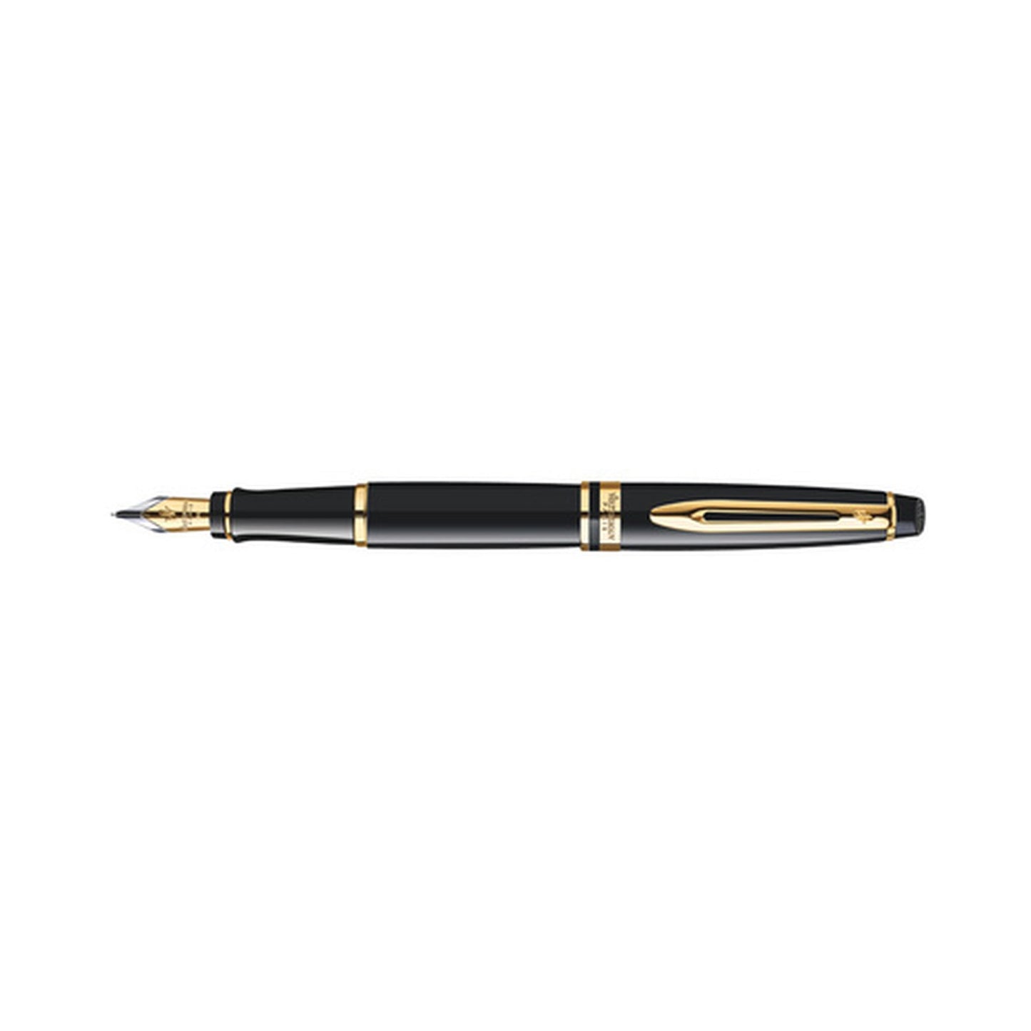 WATERMAN Stylo plume Expert, Laque Noire G.T., tracé: M