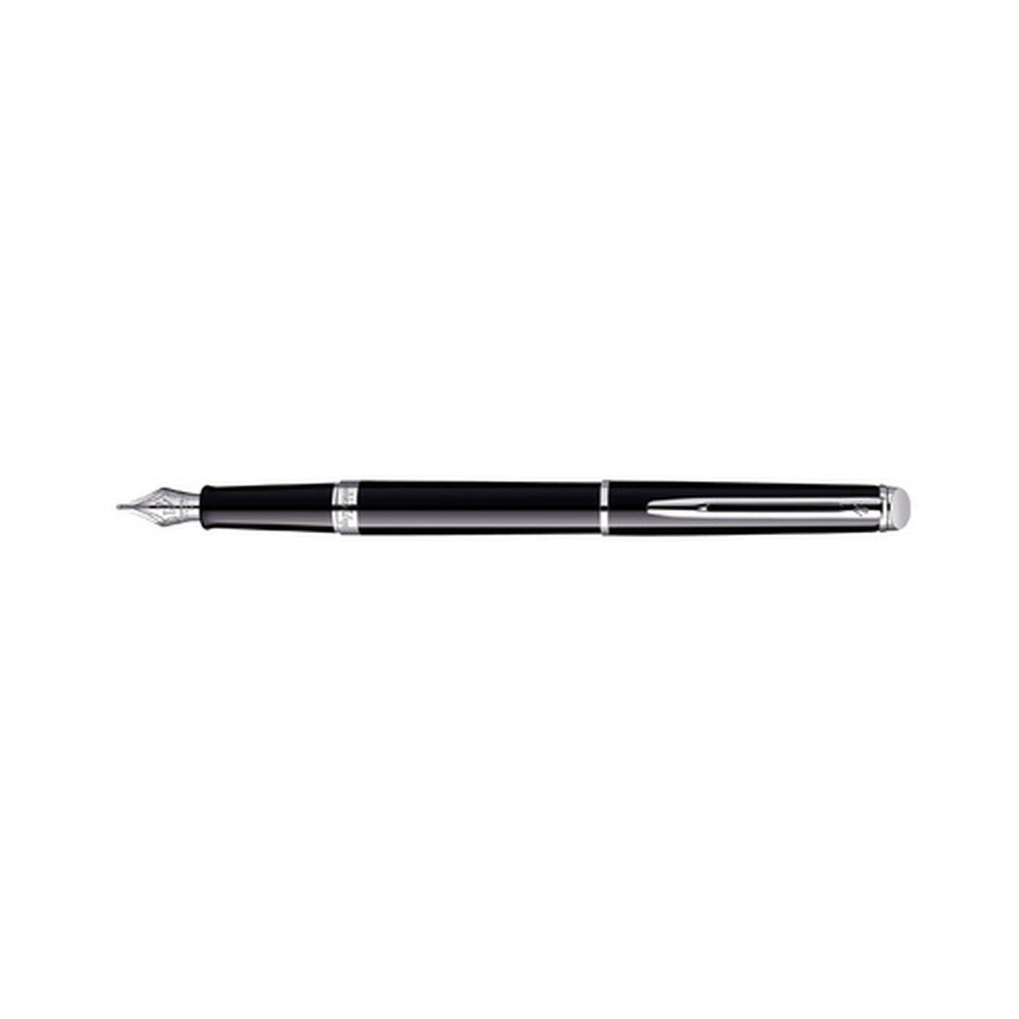 WATERMAN Stylo plume Hémisphère, Laque Noire C.T.