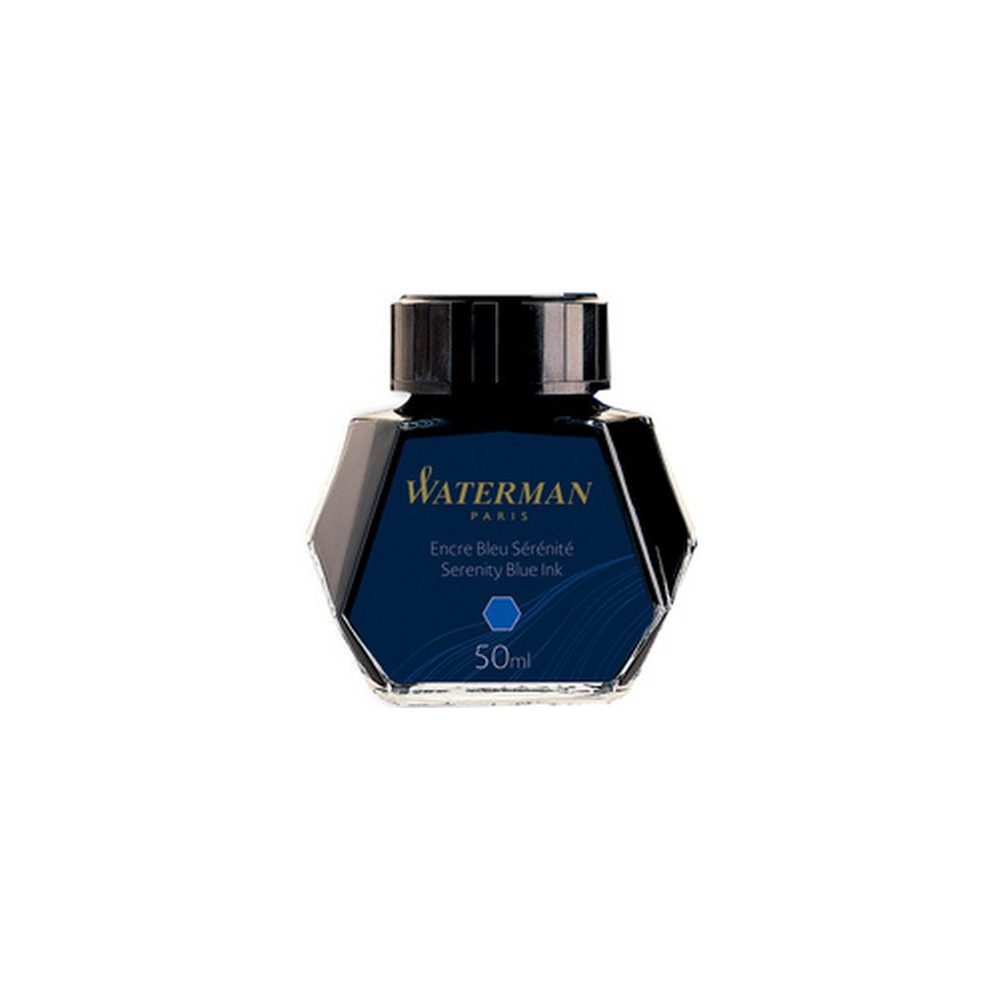 WATERMAN Flacon d'encre, contenu: 50 ml, bleu sérénité