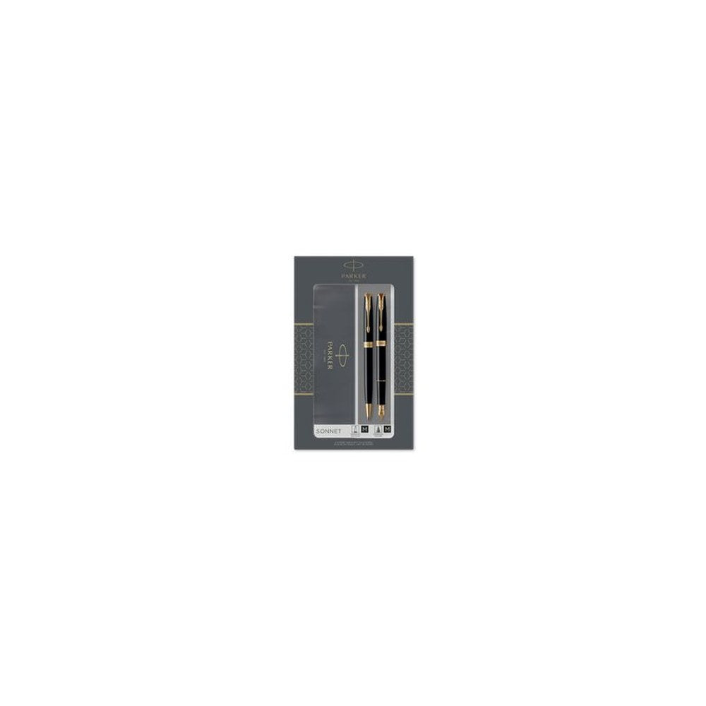 PARKER Set de stylos SONNET Laque Noire G.T.