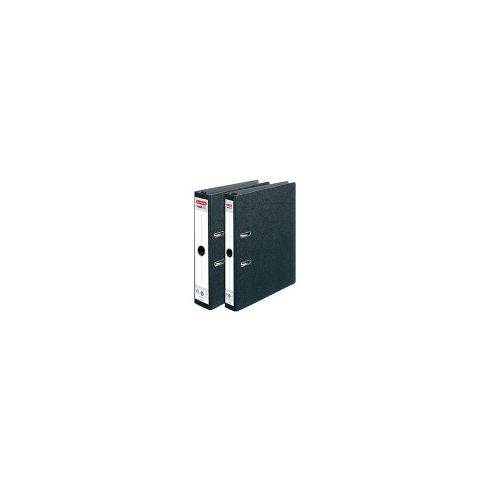 herlitz Classeur suspendu maX.file, dos: 70 mm,noir