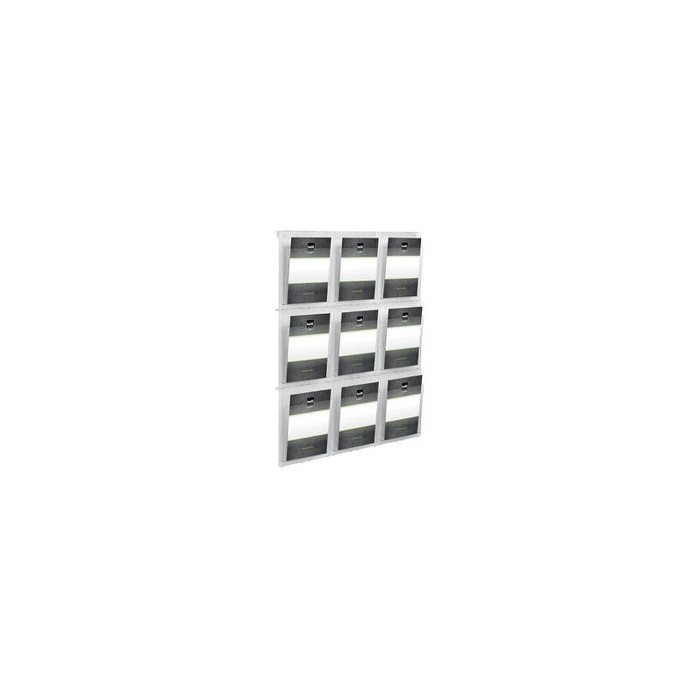 helit Porte-brochures mural "the placativ", transparent
