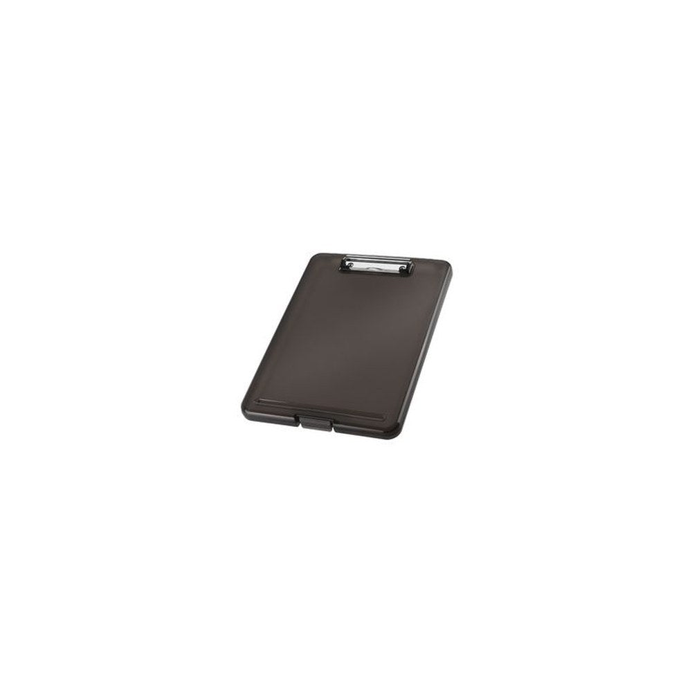 helit Porte-bloc avec compartiment "the clip", A4, gris
