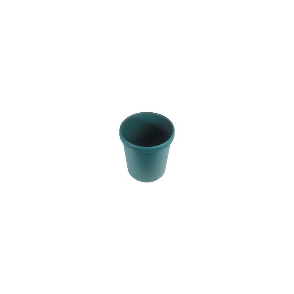 helit Corbeille à papier "the german", rond, 30 litres, vert