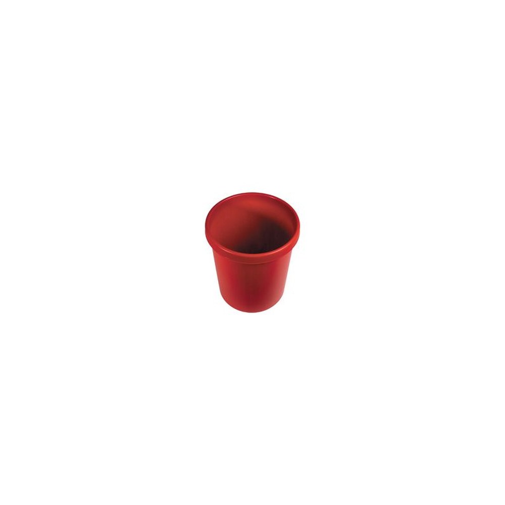 helit Corbeille à papier "the german", 30 litres, PE, rouge
