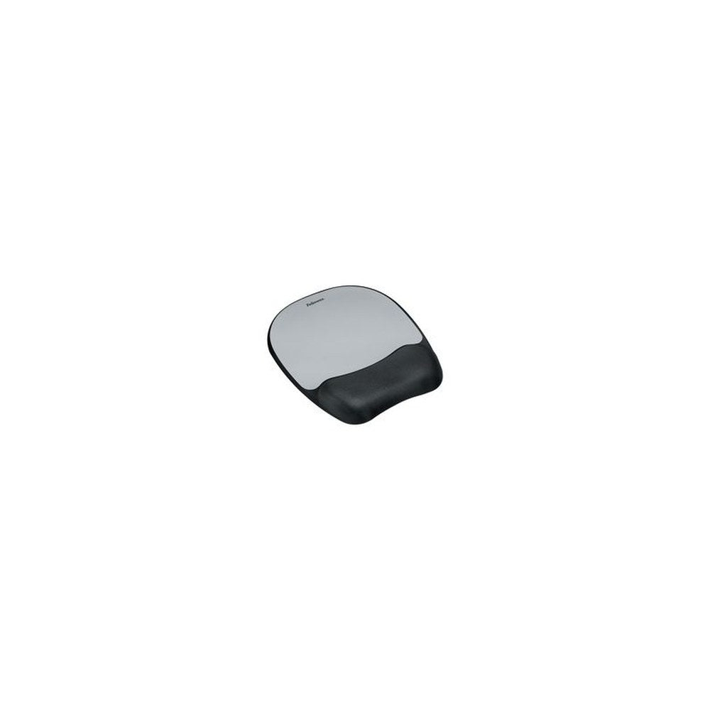 Fellowes Repose-poignet Memory Foam "Bandes argentées"
