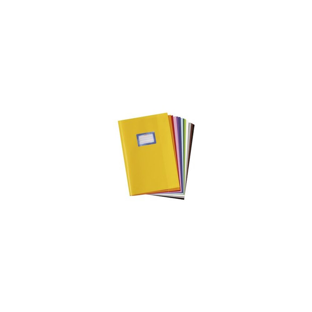 herlitz Protège-cahier format A4, gaufré (raphia), en PP x10