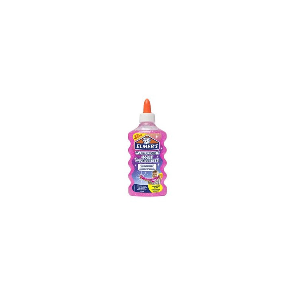 ELMER'S Colle à paillettes "Glitter Glue", 177 ml, fuchsia