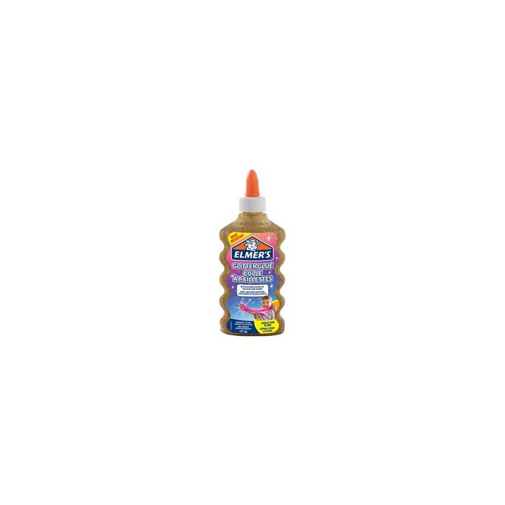 ELMER'S Colle à paillettes "Glitter Glue", 177 ml, or