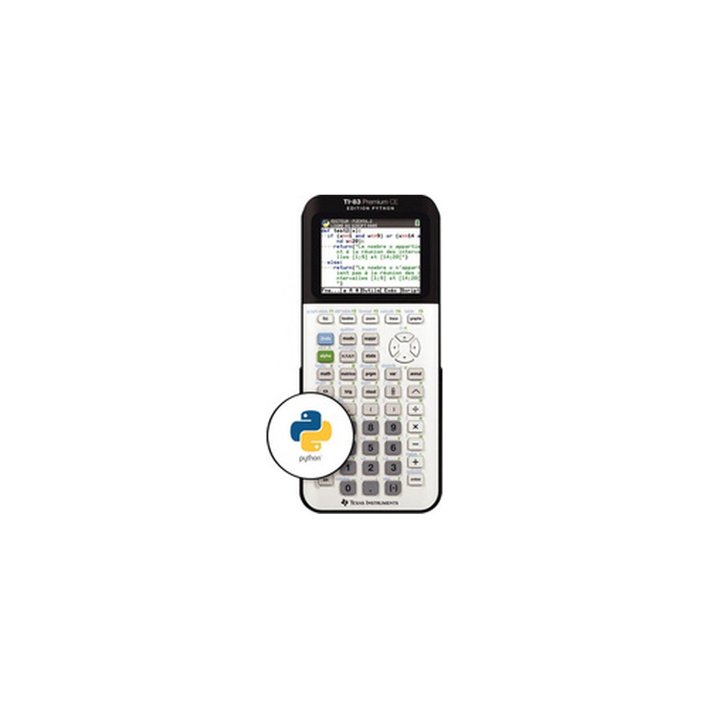 TEXAS INSTRUMENTS Calculatrice graphique TI-83 Premium CE