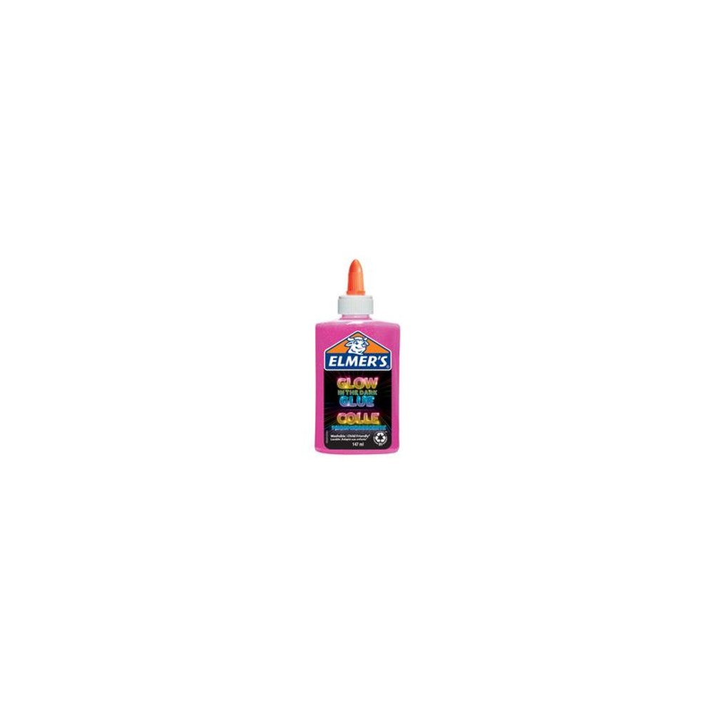 ELMER'S Colle liquide Glow in the Dark, 147 ml, rose