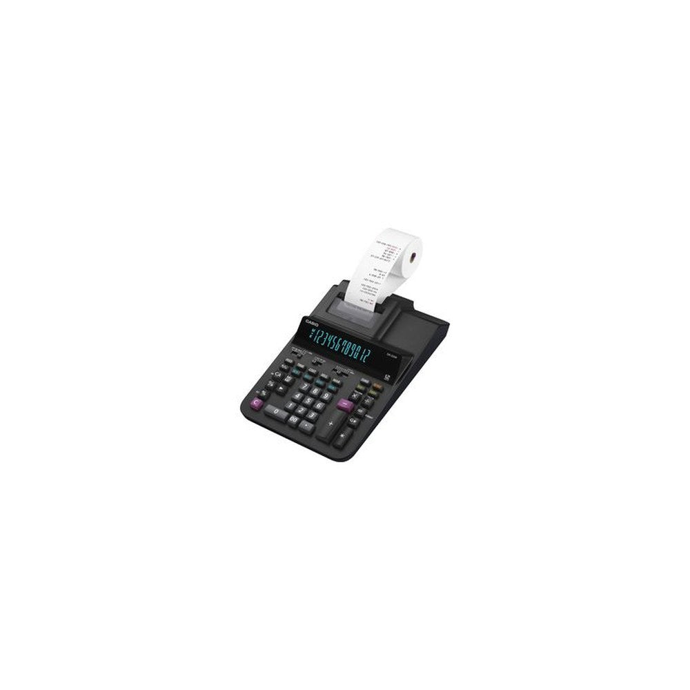 CASIO Calculatrice imprimante DR-200R-BK, noir