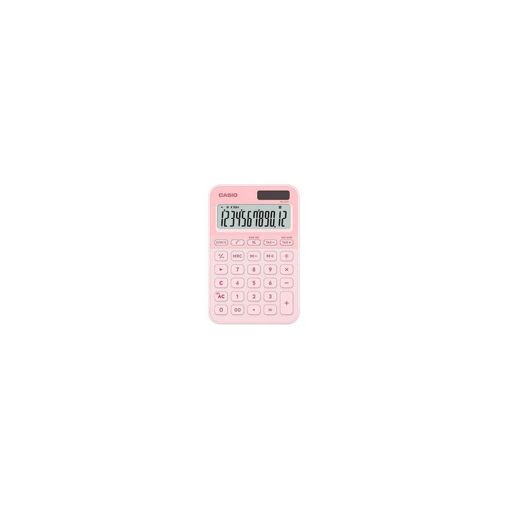 CASIO Calculatrice de bureau MS-20YC-LP, rose