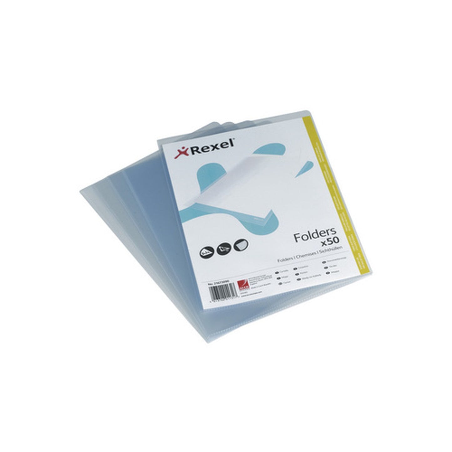 Rexel Pochette transparent standard, A4, PP, transp., 0,10mm