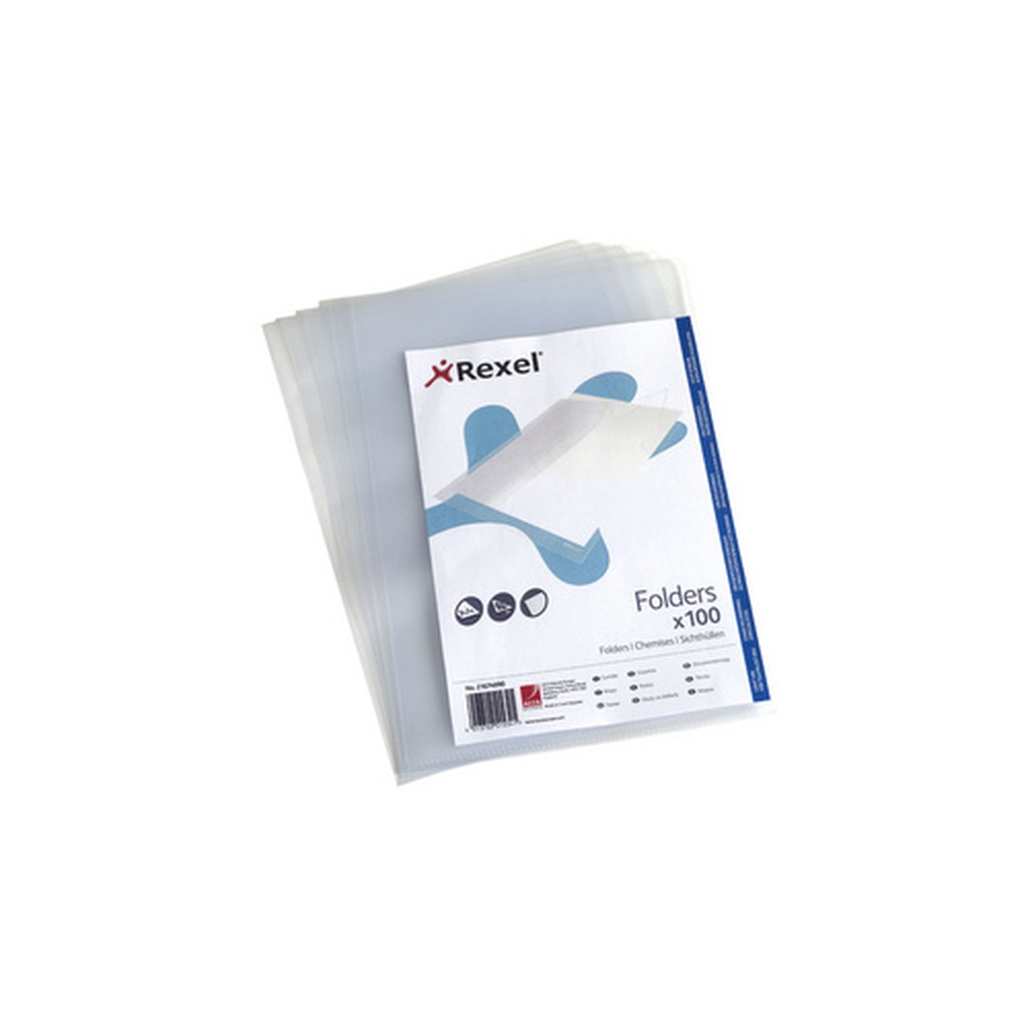 Rexel Pochette transparente Economic, A4, PP, grainé